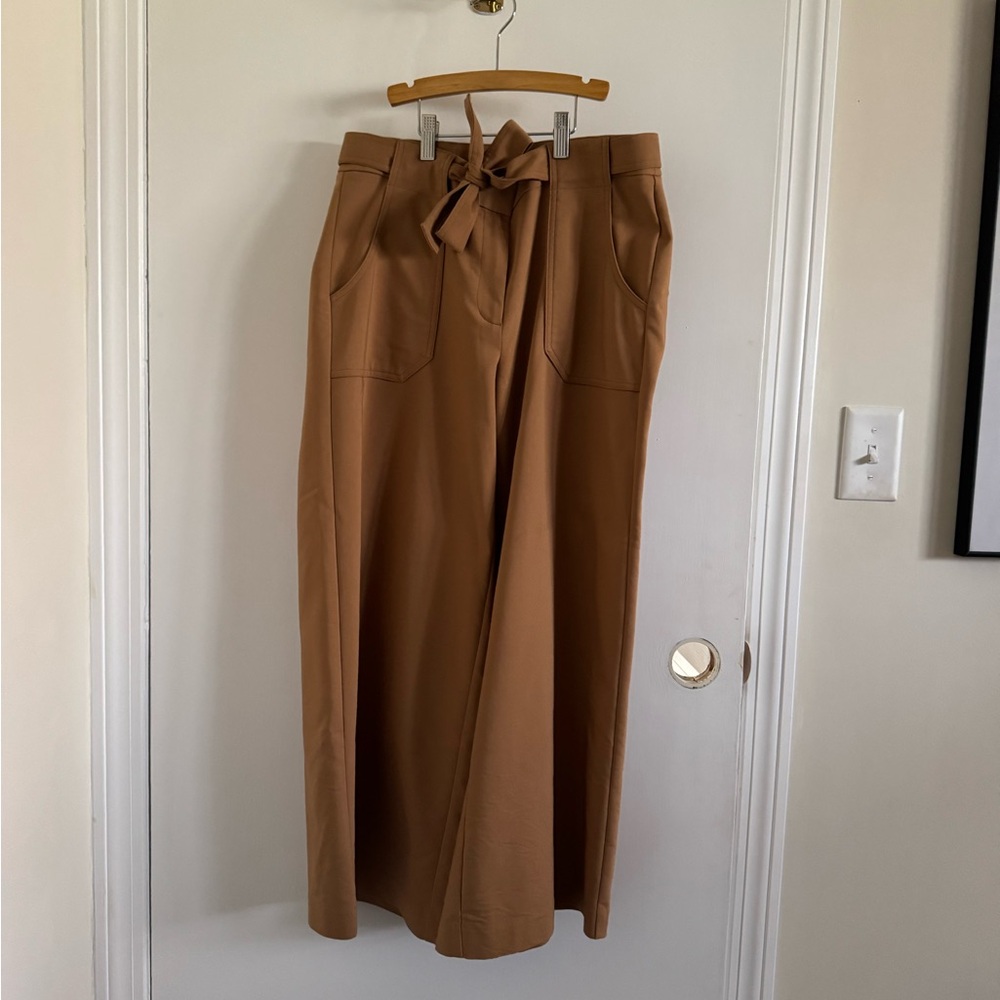 Calvin Klein wide leg tie waist culottes Size 6